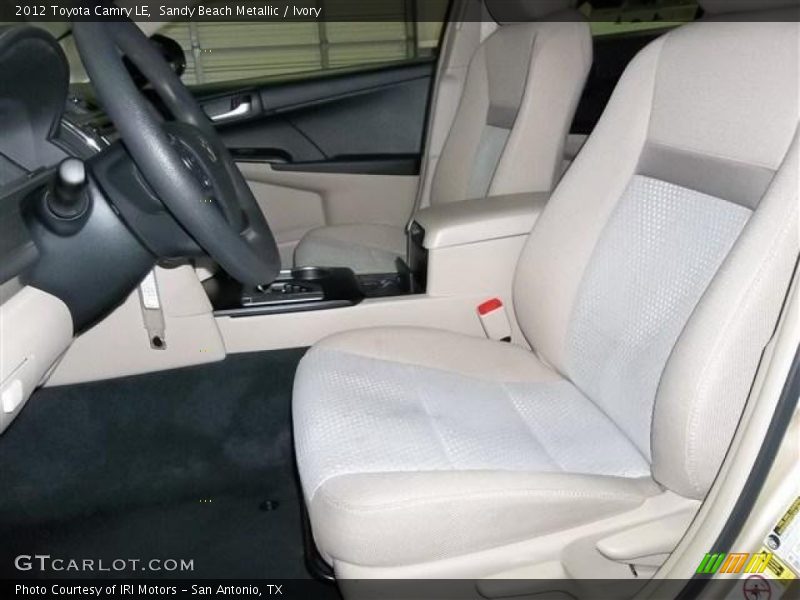 Sandy Beach Metallic / Ivory 2012 Toyota Camry LE