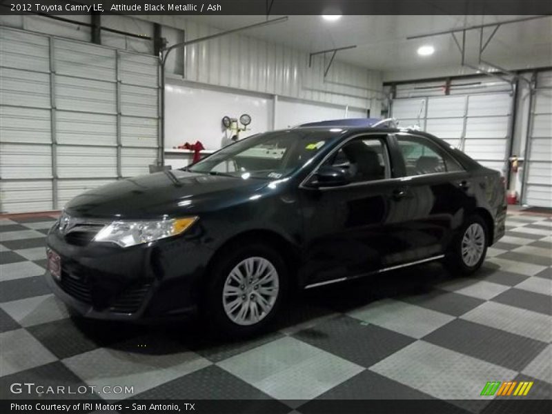 Attitude Black Metallic / Ash 2012 Toyota Camry LE