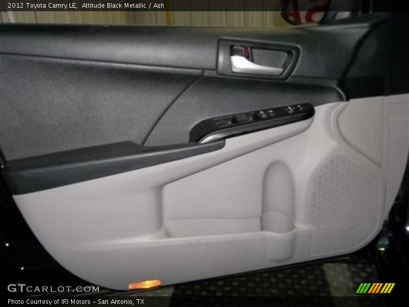 Attitude Black Metallic / Ash 2012 Toyota Camry LE