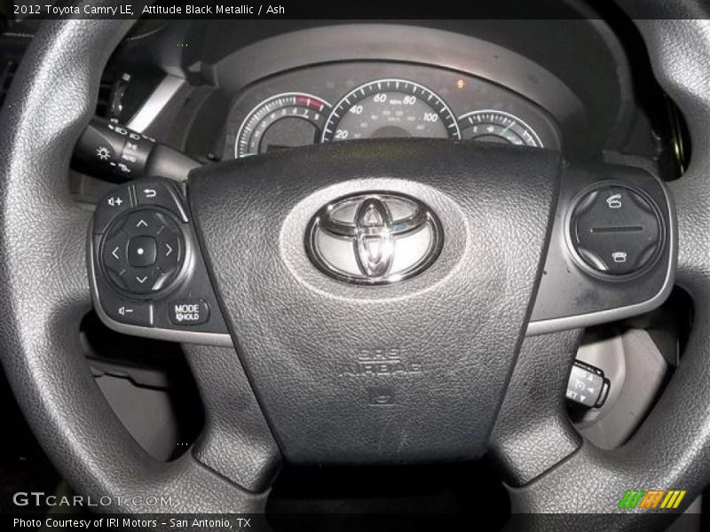 Attitude Black Metallic / Ash 2012 Toyota Camry LE