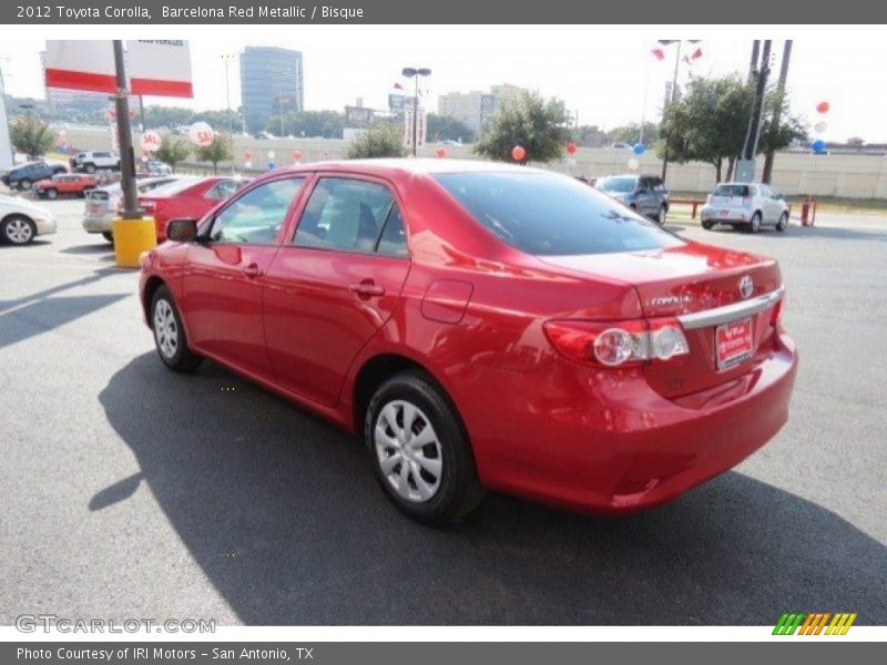 Barcelona Red Metallic / Bisque 2012 Toyota Corolla