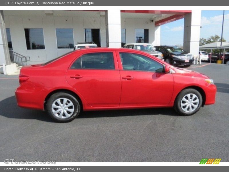 Barcelona Red Metallic / Bisque 2012 Toyota Corolla