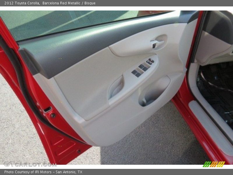 Barcelona Red Metallic / Bisque 2012 Toyota Corolla