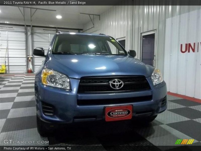 Pacific Blue Metallic / Sand Beige 2011 Toyota RAV4 I4