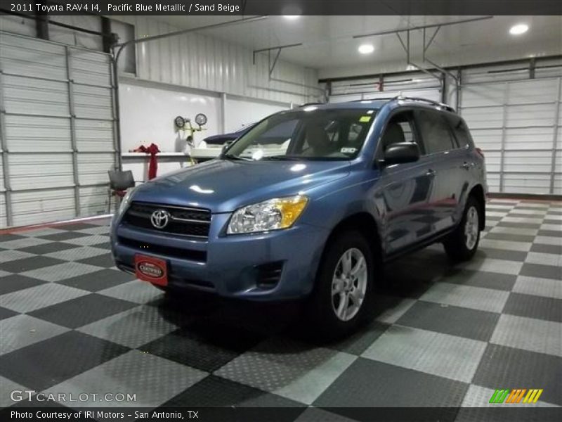 Pacific Blue Metallic / Sand Beige 2011 Toyota RAV4 I4