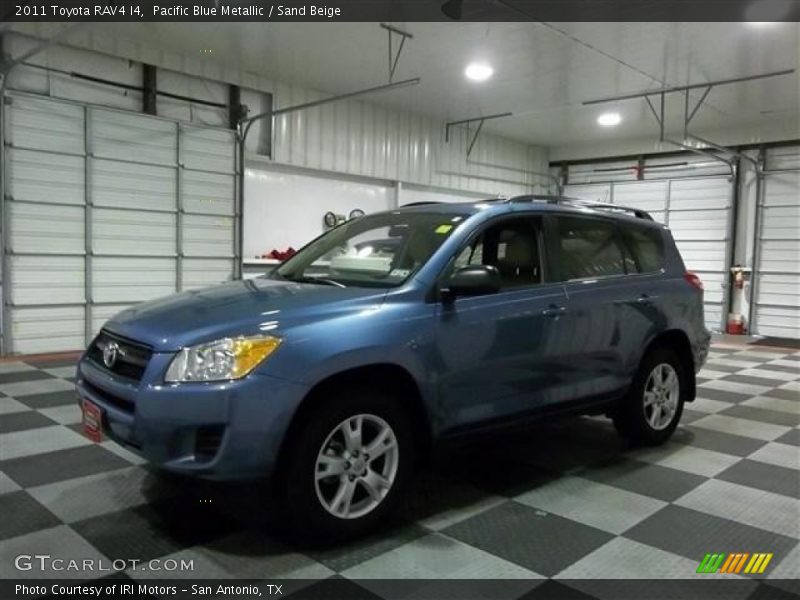 Pacific Blue Metallic / Sand Beige 2011 Toyota RAV4 I4