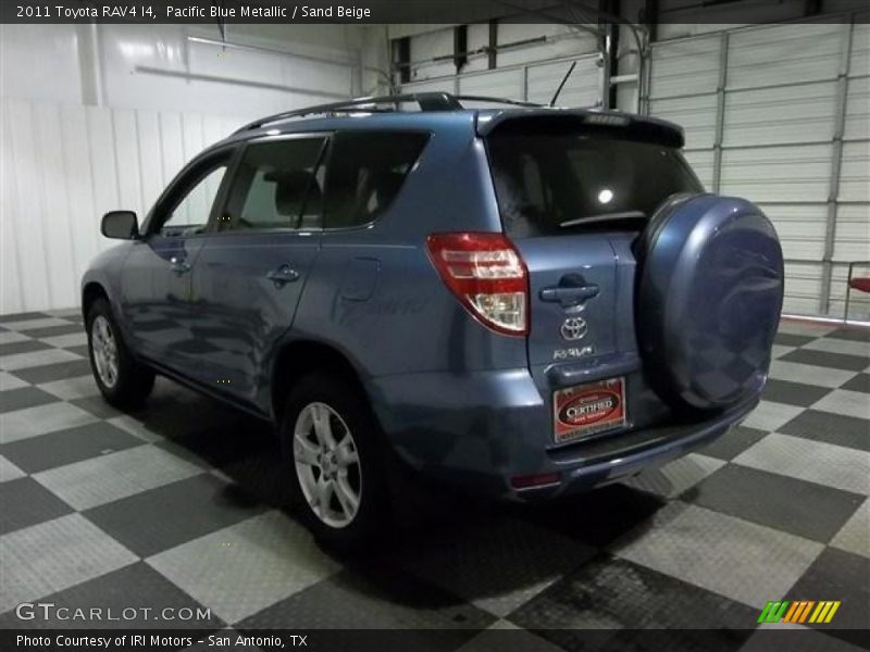 Pacific Blue Metallic / Sand Beige 2011 Toyota RAV4 I4