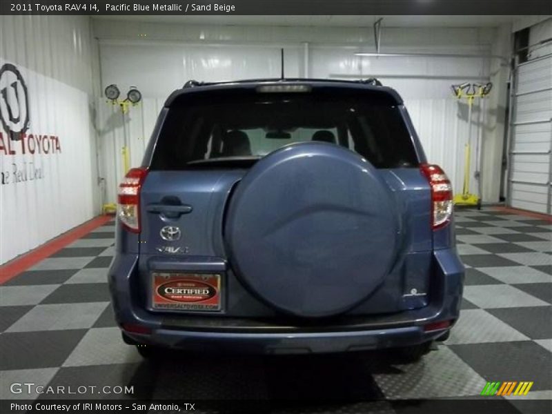 Pacific Blue Metallic / Sand Beige 2011 Toyota RAV4 I4