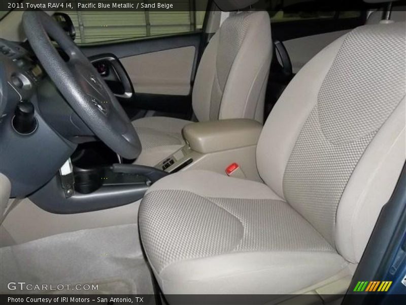 Pacific Blue Metallic / Sand Beige 2011 Toyota RAV4 I4