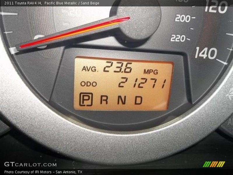 Pacific Blue Metallic / Sand Beige 2011 Toyota RAV4 I4