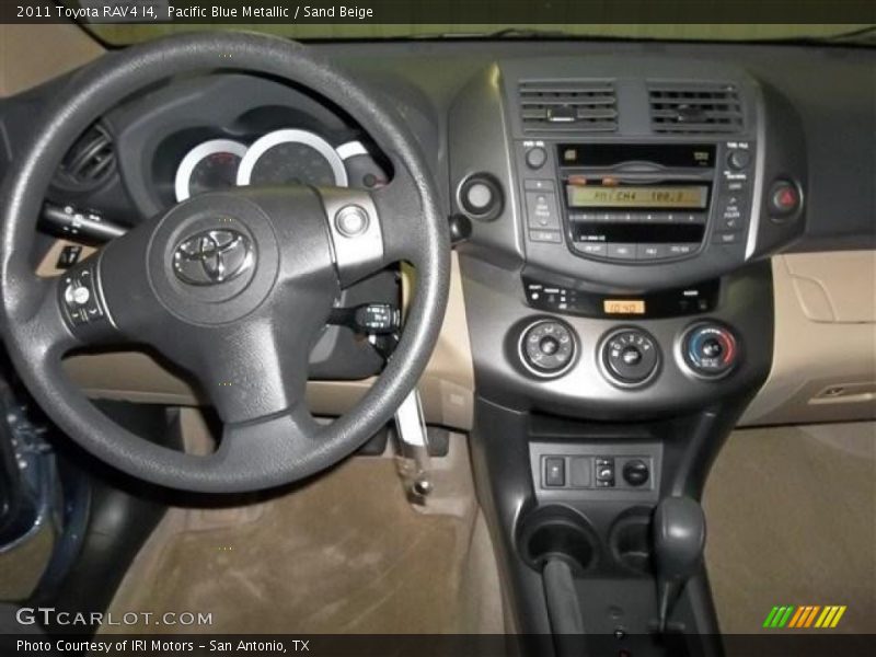 Pacific Blue Metallic / Sand Beige 2011 Toyota RAV4 I4