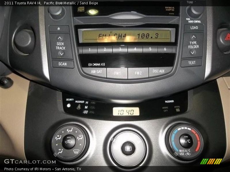 Pacific Blue Metallic / Sand Beige 2011 Toyota RAV4 I4