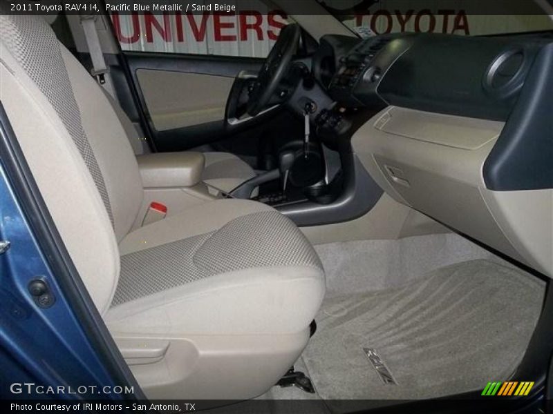 Pacific Blue Metallic / Sand Beige 2011 Toyota RAV4 I4