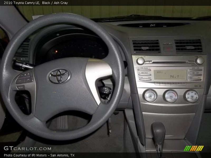 Black / Ash Gray 2010 Toyota Camry LE