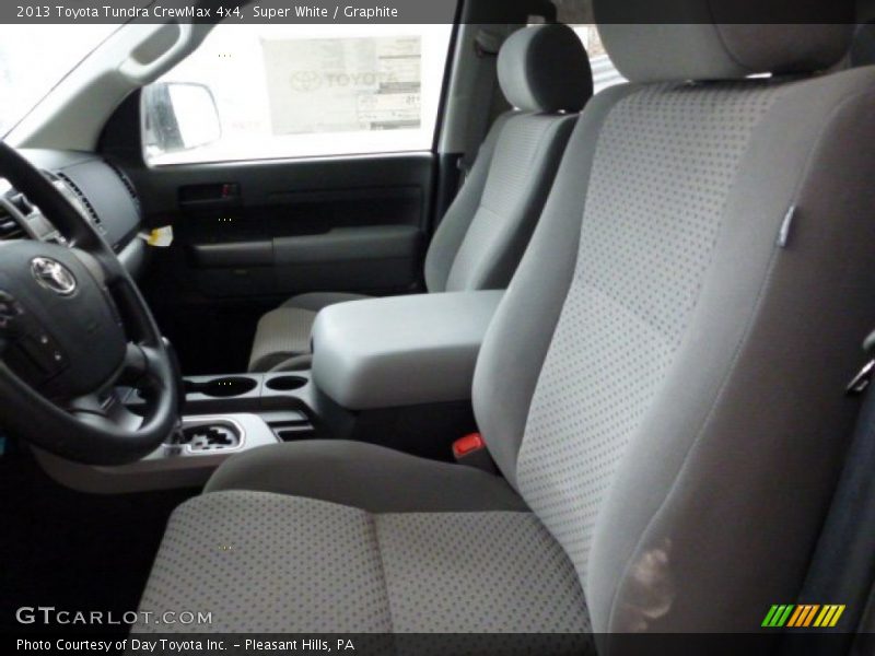Super White / Graphite 2013 Toyota Tundra CrewMax 4x4