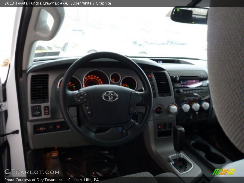 Super White / Graphite 2013 Toyota Tundra CrewMax 4x4