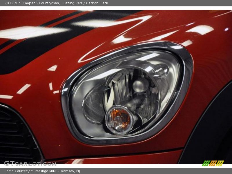 Blazing Red / Carbon Black 2013 Mini Cooper S Countryman