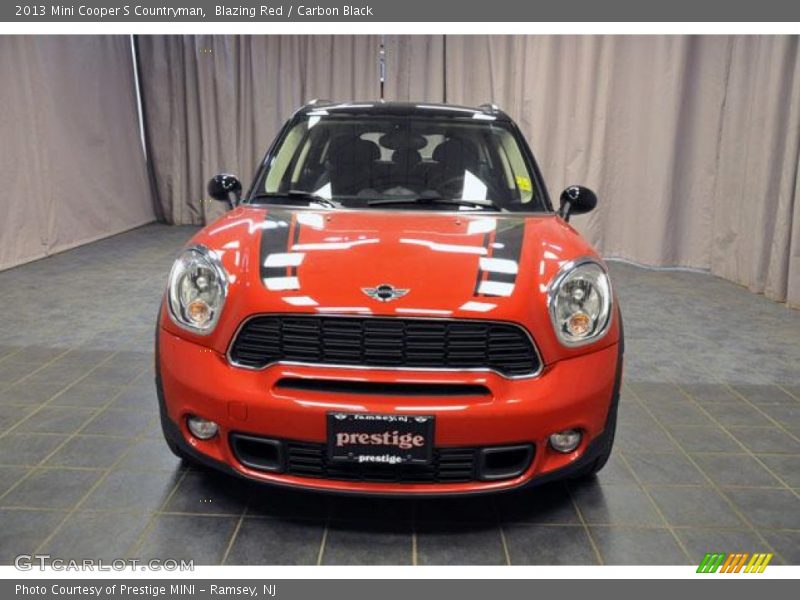 Blazing Red / Carbon Black 2013 Mini Cooper S Countryman