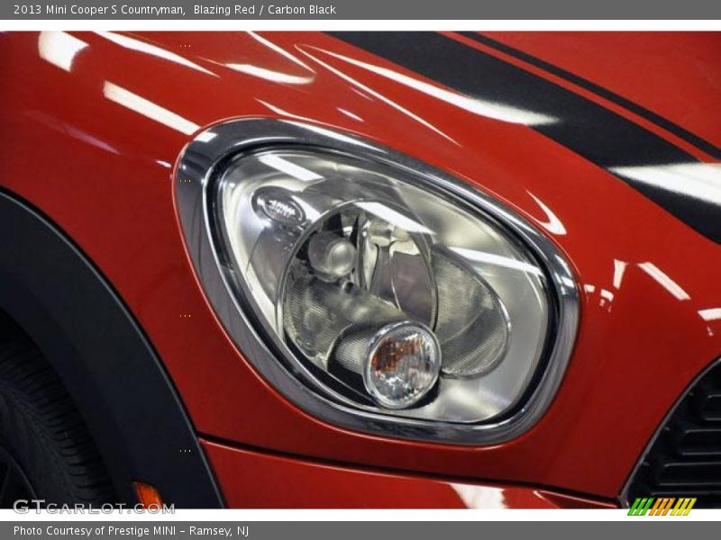 Blazing Red / Carbon Black 2013 Mini Cooper S Countryman