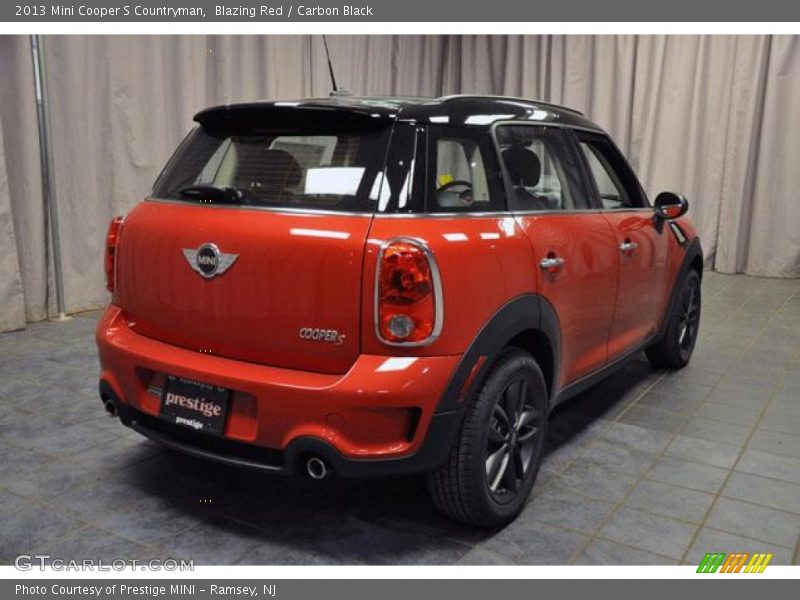 Blazing Red / Carbon Black 2013 Mini Cooper S Countryman