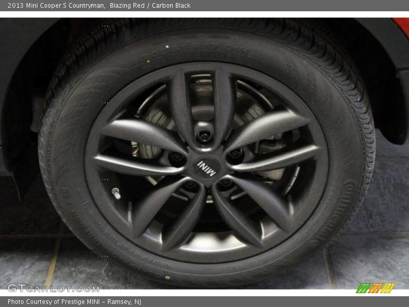Blazing Red / Carbon Black 2013 Mini Cooper S Countryman