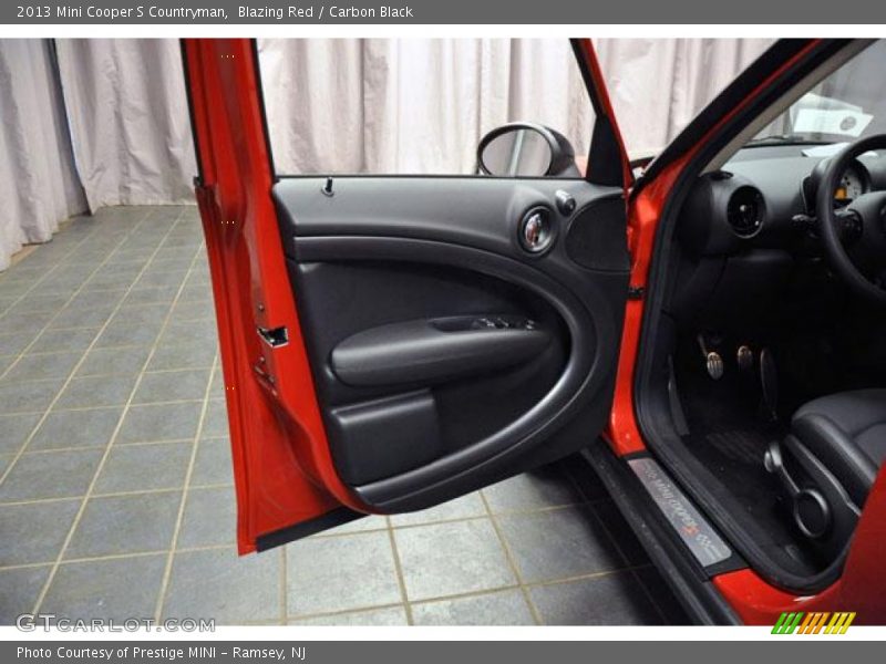 Blazing Red / Carbon Black 2013 Mini Cooper S Countryman