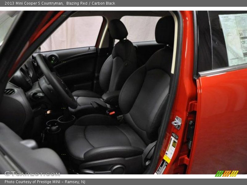 Blazing Red / Carbon Black 2013 Mini Cooper S Countryman