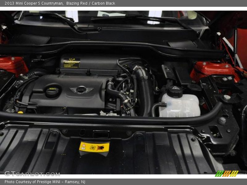  2013 Cooper S Countryman Engine - 1.6 Liter DI Twin-Scroll Turbocharged DOHC 16-Valve VVT 4 Cylinder