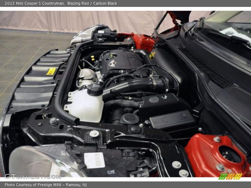  2013 Cooper S Countryman Engine - 1.6 Liter DI Twin-Scroll Turbocharged DOHC 16-Valve VVT 4 Cylinder
