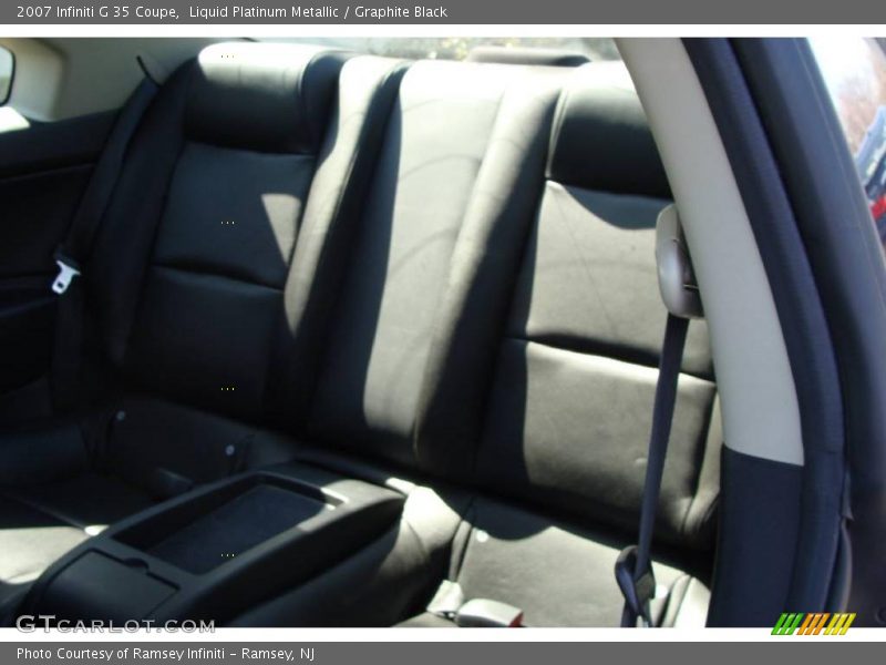 Liquid Platinum Metallic / Graphite Black 2007 Infiniti G 35 Coupe