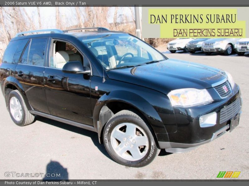 Black Onyx / Tan 2006 Saturn VUE V6 AWD