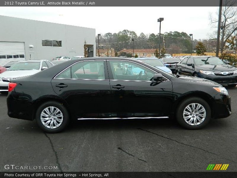 Attitude Black Metallic / Ash 2012 Toyota Camry LE