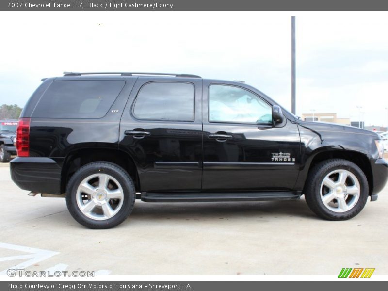 Black / Light Cashmere/Ebony 2007 Chevrolet Tahoe LTZ
