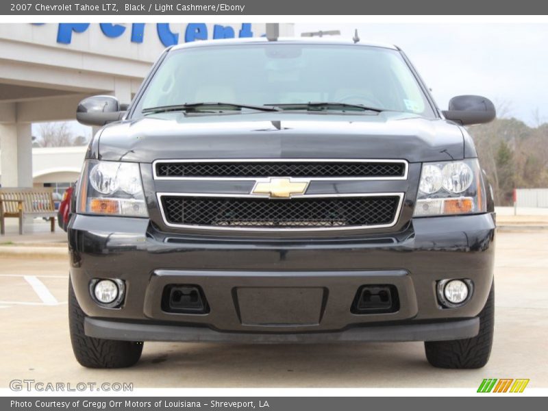 Black / Light Cashmere/Ebony 2007 Chevrolet Tahoe LTZ