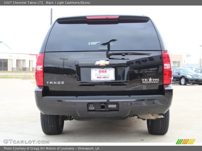 Black / Light Cashmere/Ebony 2007 Chevrolet Tahoe LTZ