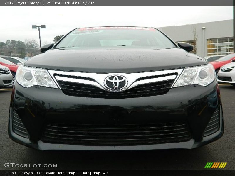 Attitude Black Metallic / Ash 2012 Toyota Camry LE