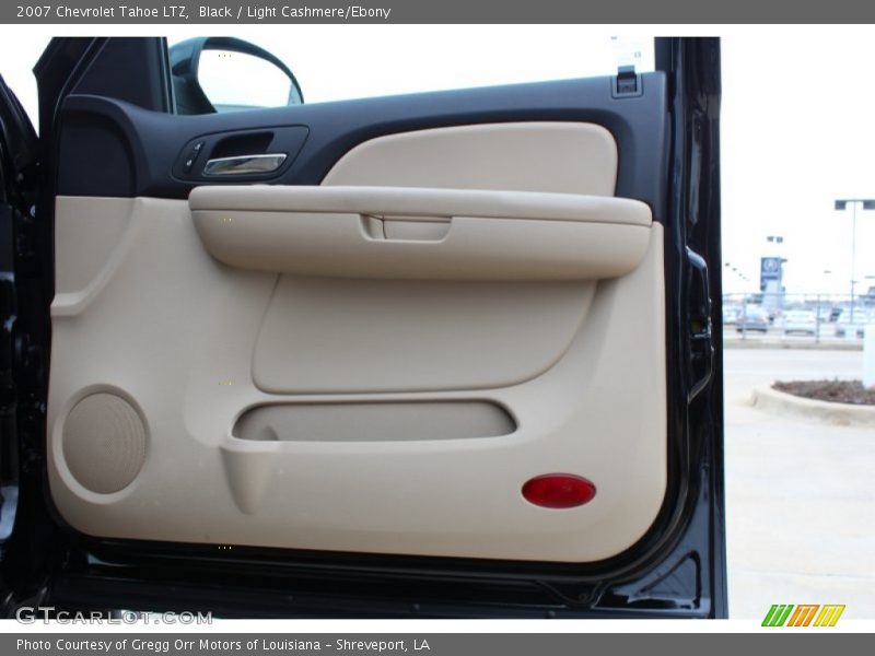 Black / Light Cashmere/Ebony 2007 Chevrolet Tahoe LTZ
