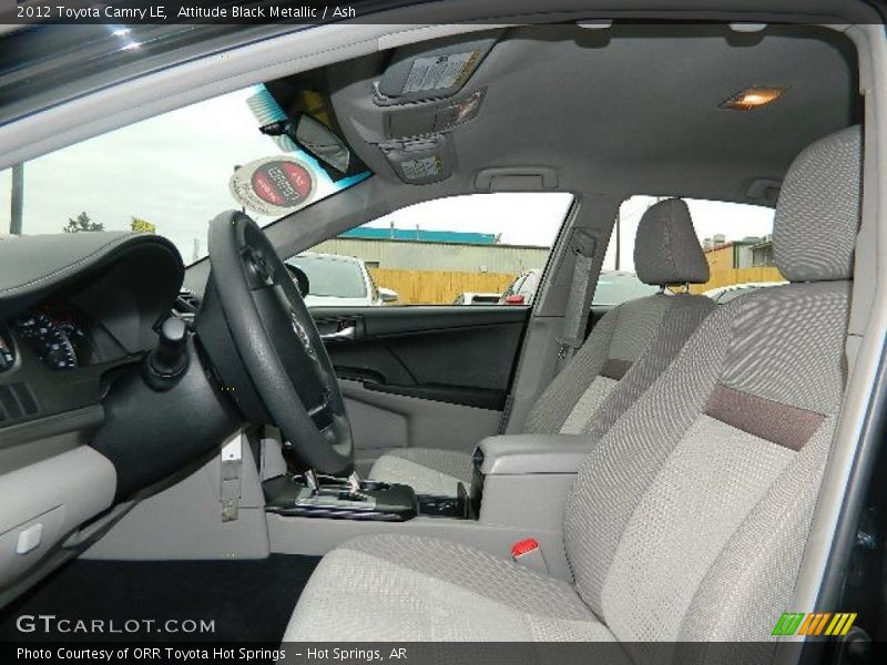 Attitude Black Metallic / Ash 2012 Toyota Camry LE