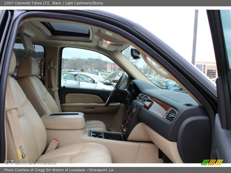 Black / Light Cashmere/Ebony 2007 Chevrolet Tahoe LTZ