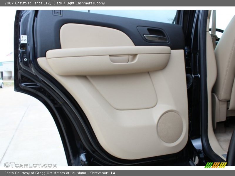 Black / Light Cashmere/Ebony 2007 Chevrolet Tahoe LTZ