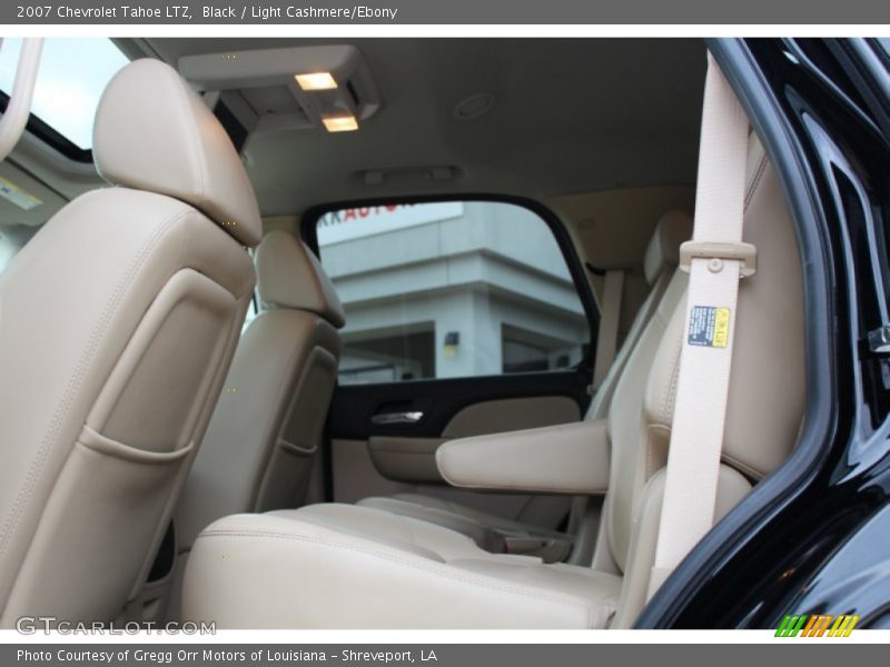 Black / Light Cashmere/Ebony 2007 Chevrolet Tahoe LTZ