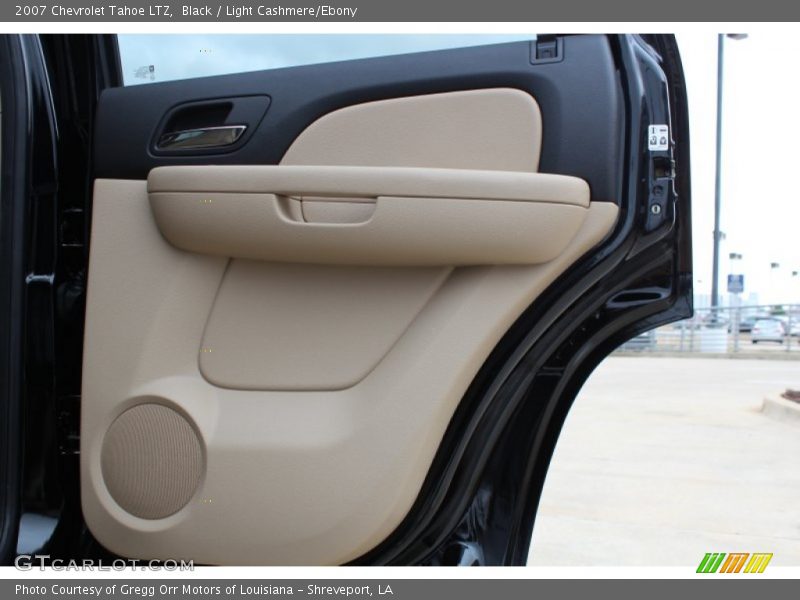 Black / Light Cashmere/Ebony 2007 Chevrolet Tahoe LTZ