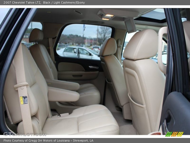 Black / Light Cashmere/Ebony 2007 Chevrolet Tahoe LTZ