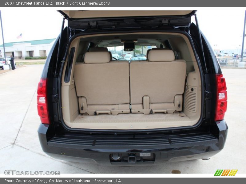 Black / Light Cashmere/Ebony 2007 Chevrolet Tahoe LTZ