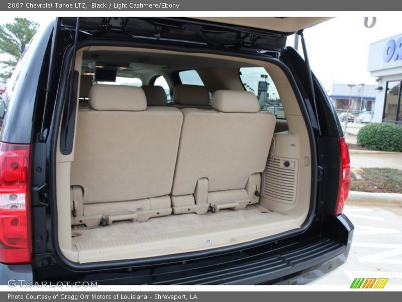 Black / Light Cashmere/Ebony 2007 Chevrolet Tahoe LTZ