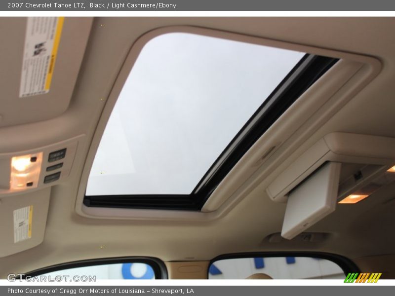 Black / Light Cashmere/Ebony 2007 Chevrolet Tahoe LTZ