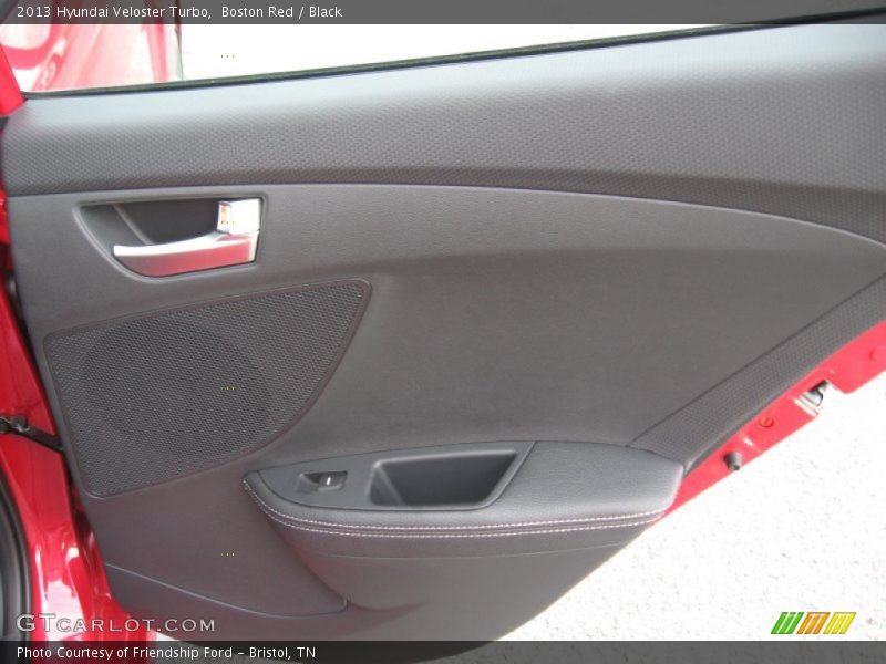 Boston Red / Black 2013 Hyundai Veloster Turbo