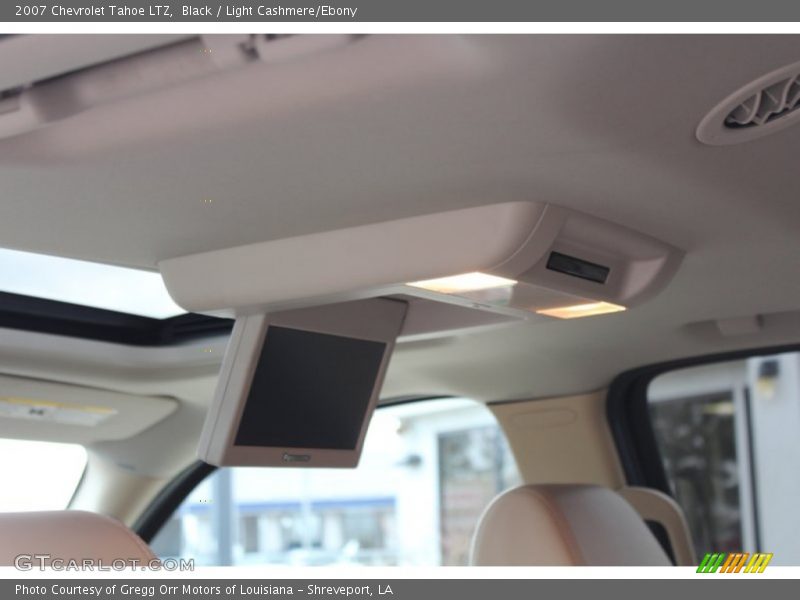 Black / Light Cashmere/Ebony 2007 Chevrolet Tahoe LTZ