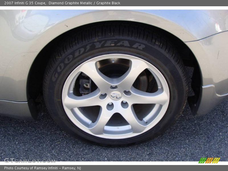 Diamond Graphite Metallic / Graphite Black 2007 Infiniti G 35 Coupe