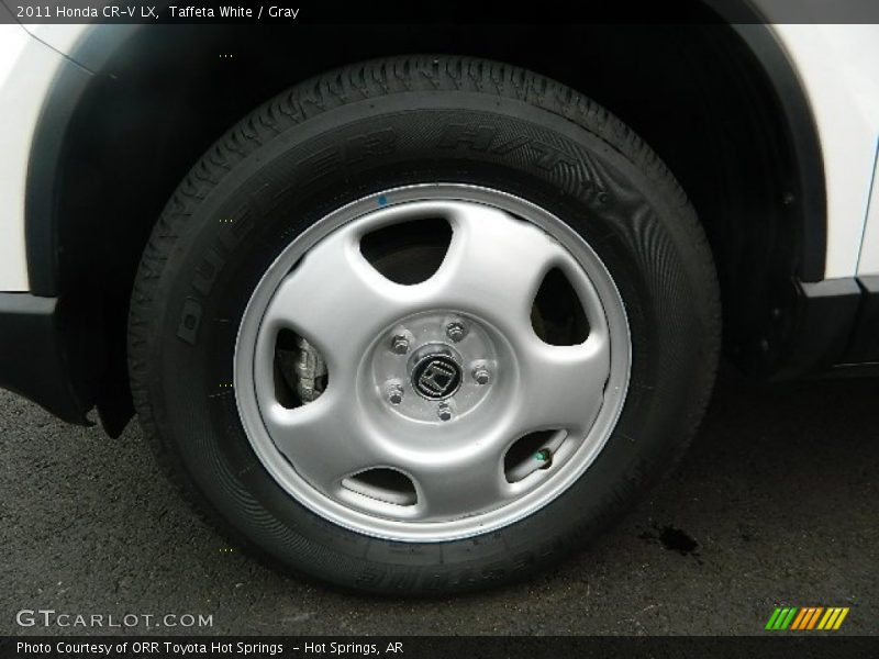 Taffeta White / Gray 2011 Honda CR-V LX